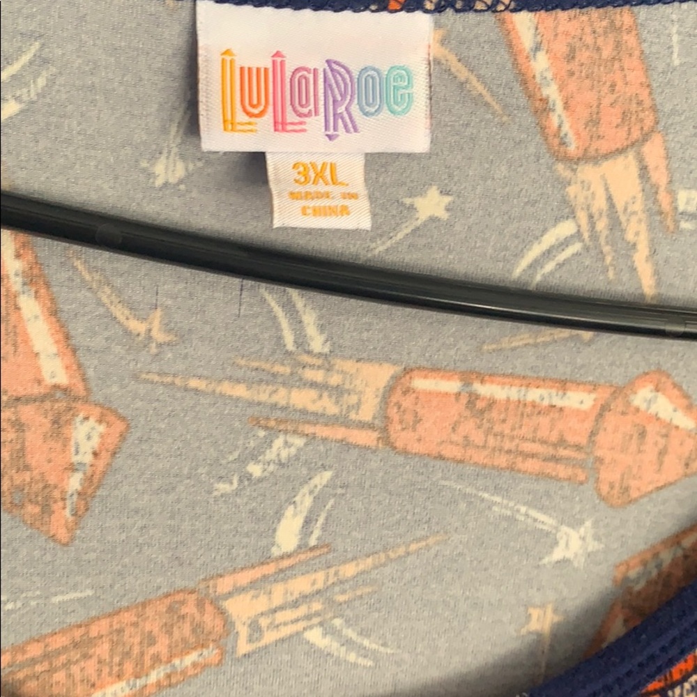 Lularoe 3xl short sleeve 4th of July patriotic